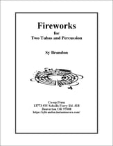 Fireworks for Two Tubas and Percussion P.O.D. cover